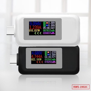 ✿ Usb KWS-1902C Type-C Đo Điện Áp Sạc Pin