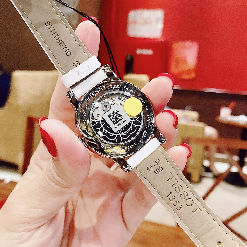 Bông hậu nhà tissot đồng hồ nữ Tissot Lady Heart Flower - T050.207.17.117.05