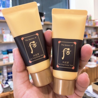 Mặt nạ nóng Whoo Hàn Quốc tuýp 30ml set 4 tuýp 500k