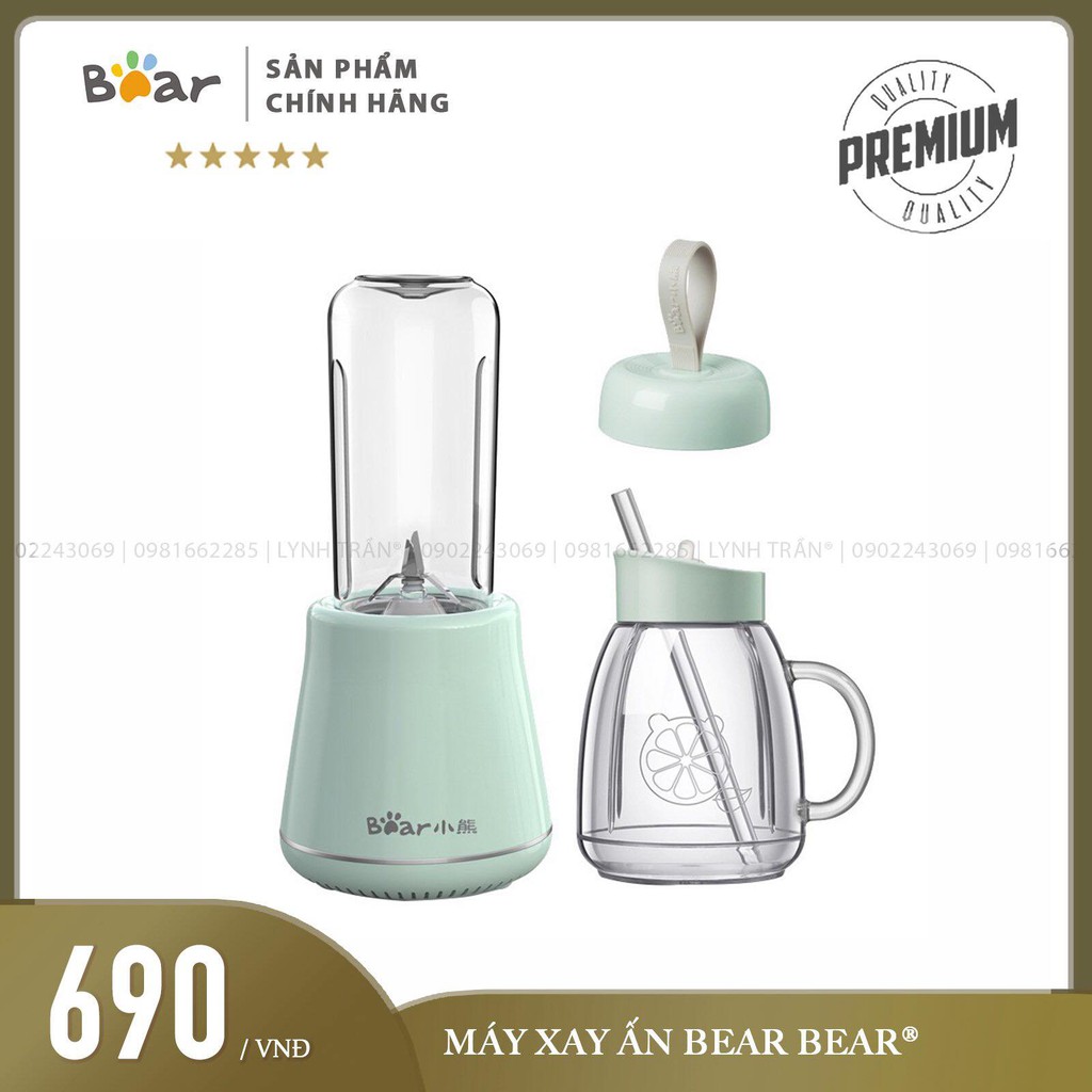 Máy xay ấn mini Bear®️