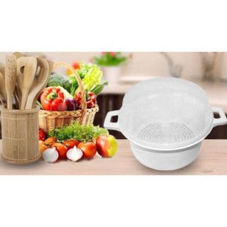 Thố hấp trong lò vi sóng Ts-325 - dụng cụ nhà bếp tiện dụng