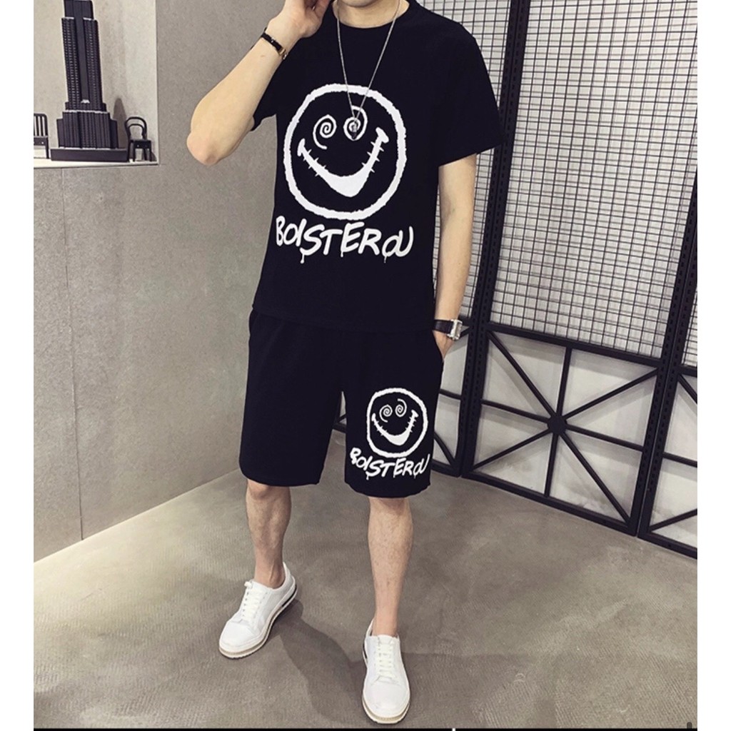 Đồ bộ hè nam in hình mặt hề cực chất 2021 | BigBuy360 - bigbuy360.vn