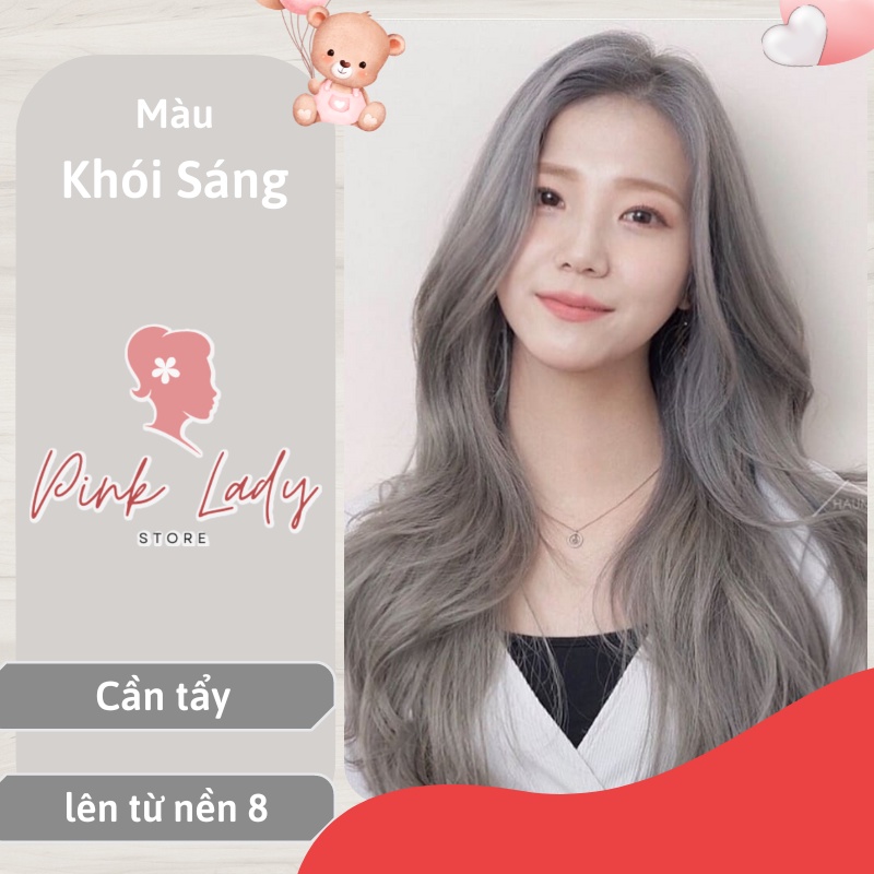 Thuốc nhuộm tóc khói sáng tại nhà chính hãng OL55