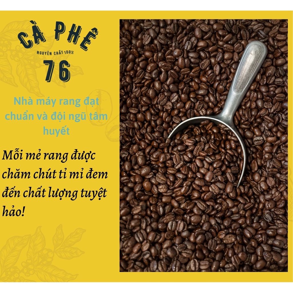 Cafe nguyên chất cà phê Robusta Đắk Lắk nguyên chất rang xay mùi vị tự nhiên không phẩm chất bảo thơm ngon