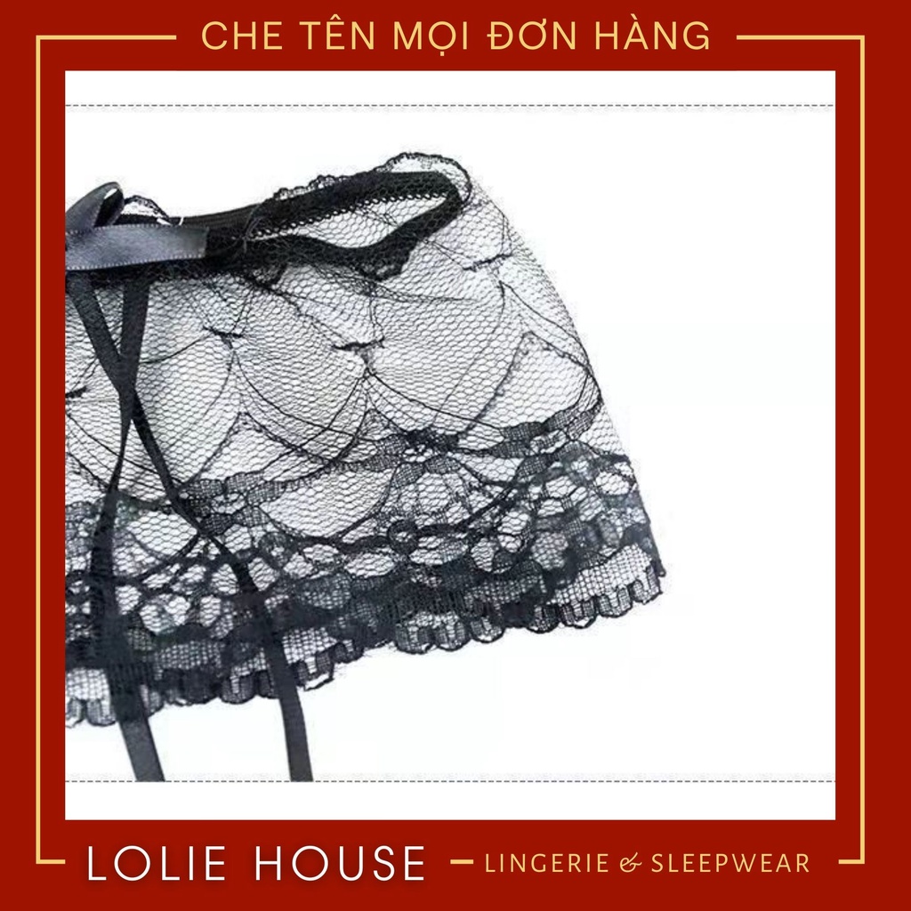 Kẹp tất đùi sexy - Quần kẹp tất sexy quyến rũ LOLIE HOUSE - QT6