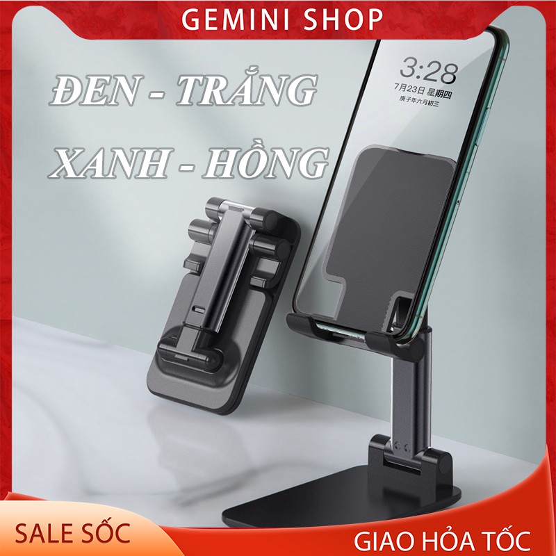 GIÁ ĐỠ Kệ điện thoại máy tính bảng T9 hay iPhone iPad để bàn có thể gập gọn, chống tê mỏi tay GEMINI SHOP | BigBuy360 - bigbuy360.vn