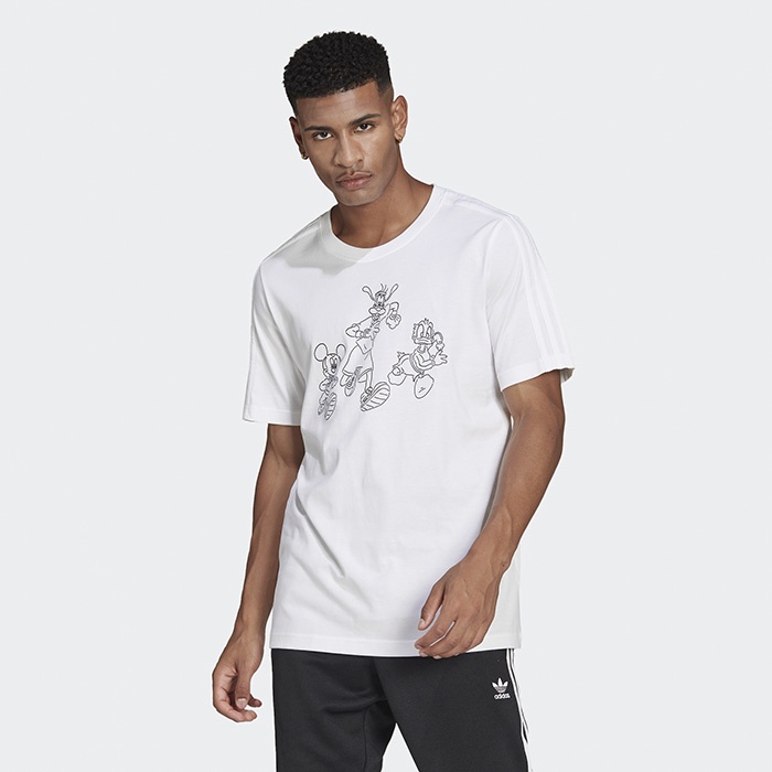 DISNEY  Áo Thun Tay Ngắn Unisex Adidas HD0827