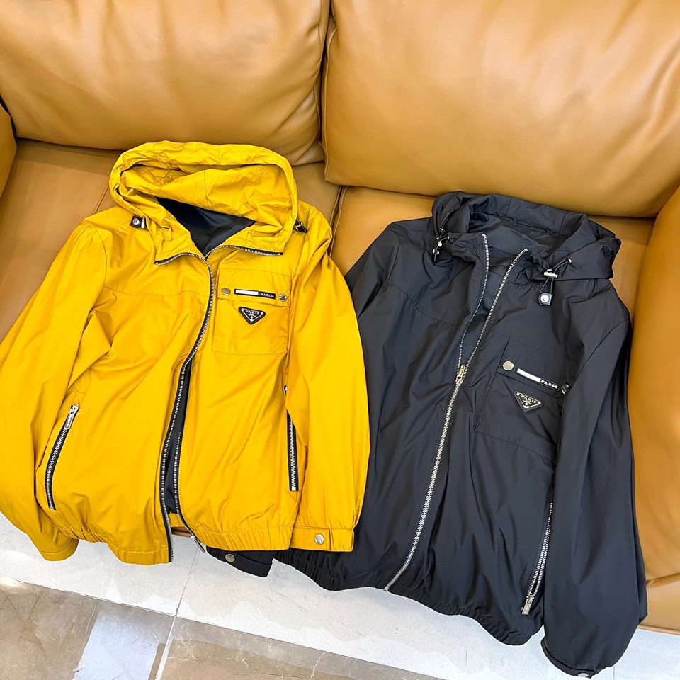 Áo khoác nam thời trang cao cấp PRADA kiểu dáng trẻ trung, năng động