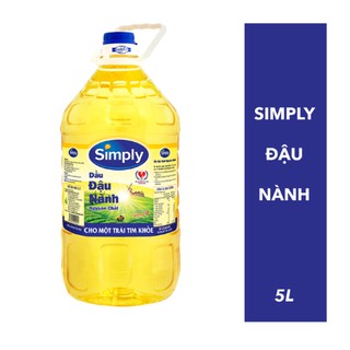 Dầu đậu nành simply 5l
