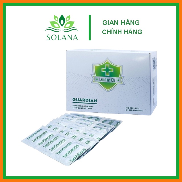 15 Cái Bao Cao Su Tâm Thiện Chí Gia Đình nhiều chất bôi trơn SOLANA