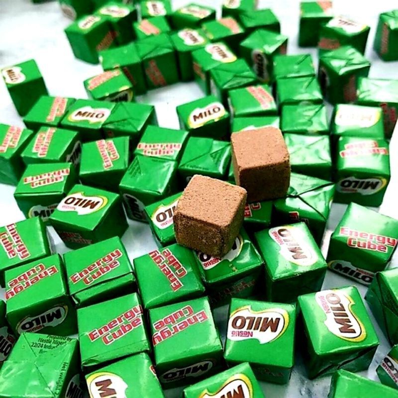 S Kẹo milo energy cube viên. hsd: luôn mới 45 6