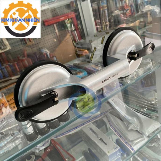 Tay hít kính - gạch 2 chấu C-Mart L0072-2