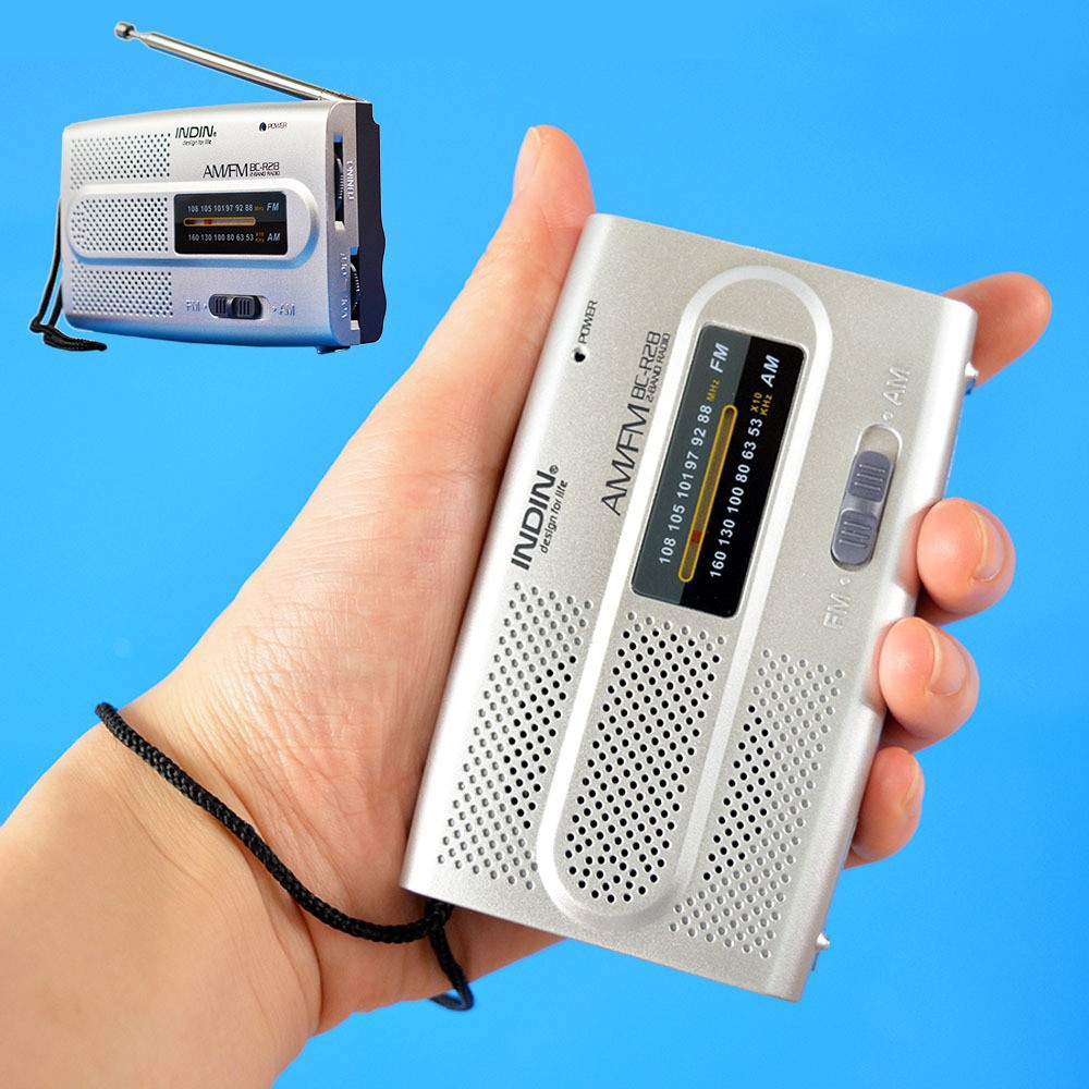 Máy mini Radio INDIN BC-R28 tần số AM-FM