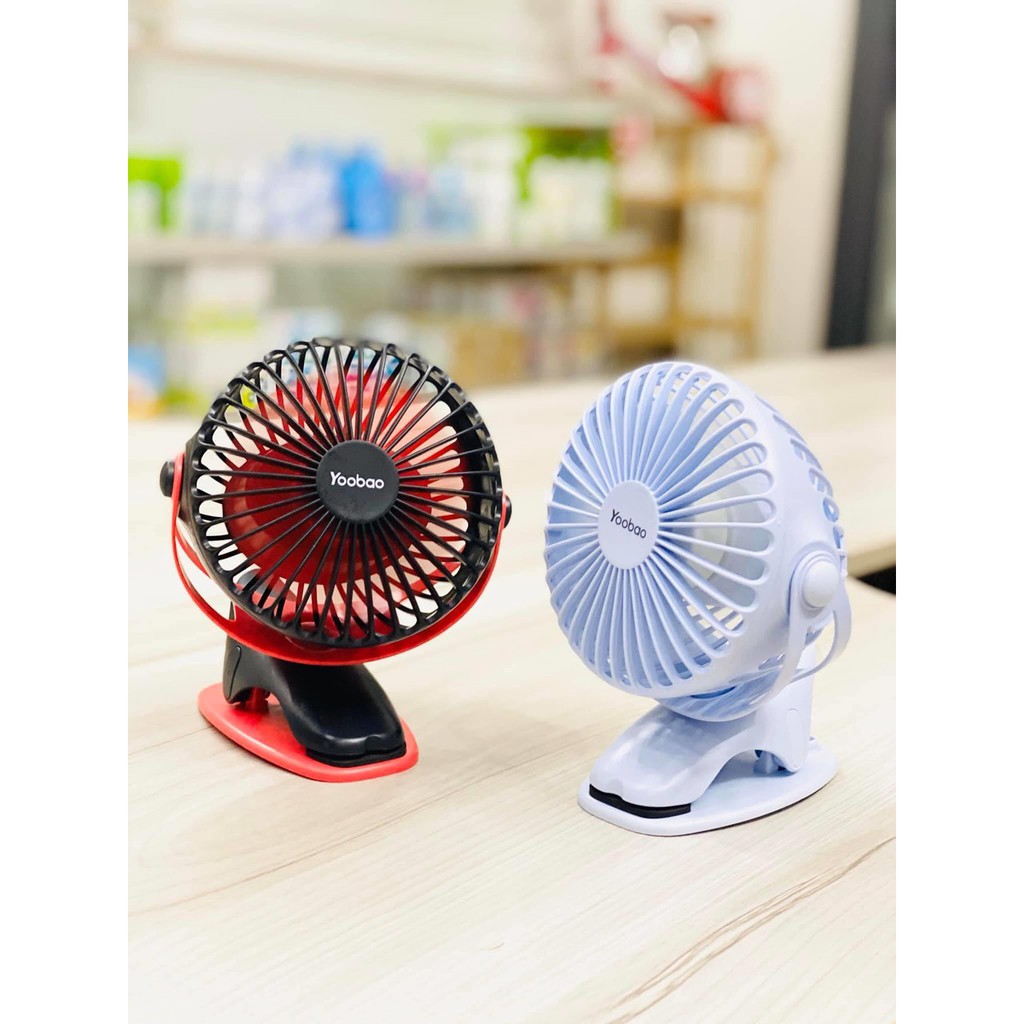 Quạt xe đẩy mini Yoobao hàng chính hãng, quạt kẹp xe đẩy chính hãng, quạt xe đẩy giá rẻ | BigBuy360 - bigbuy360.vn