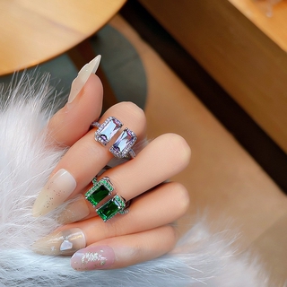 Nhẫn Hở Mạ Vàng Đính Đá Pha Lê Thời Trang