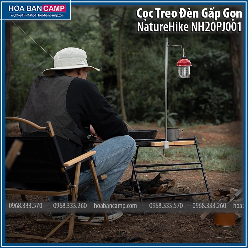 Cọc Treo Đèn Cắm Trại NatureHike NH20PJ001