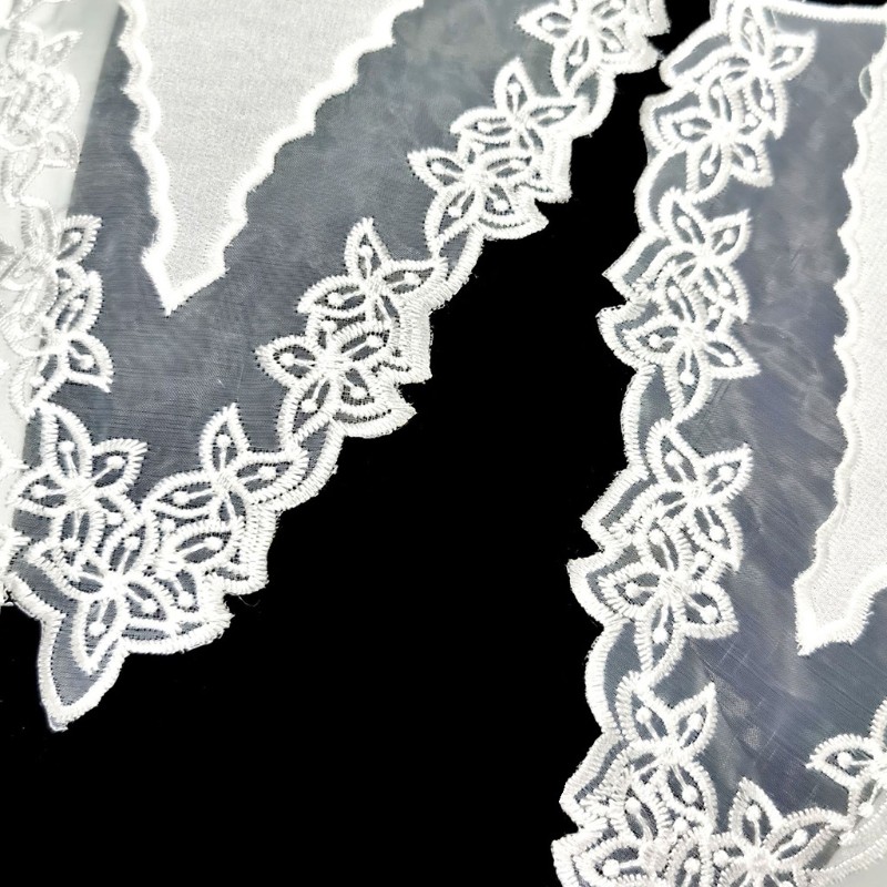 Miếng Ren Thêu Cổ Áo Thời Trang Nữ Tính