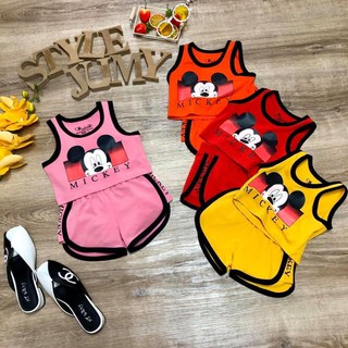 Bộ ba lỗ mickey núp cho bé gái