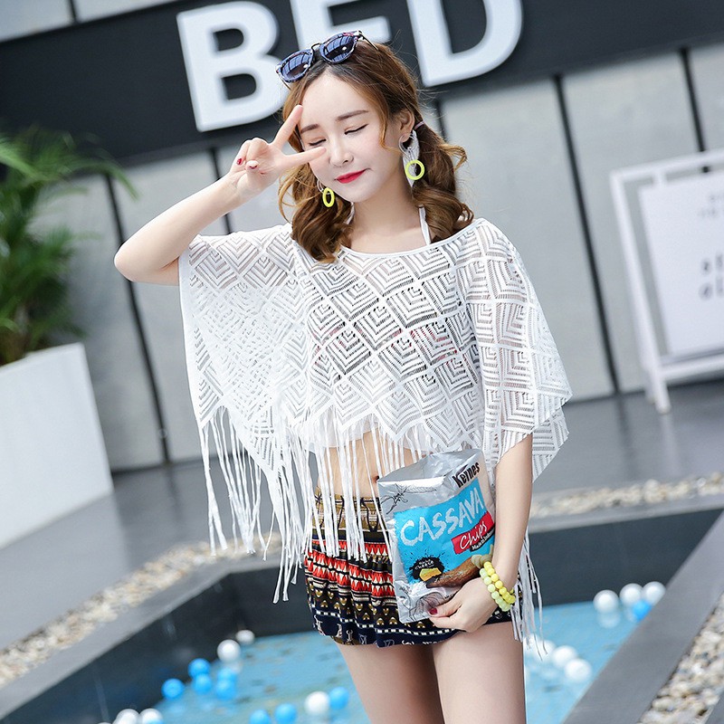 Set Đồ Bơi Kèm Áo Tua Rua | BigBuy360 - bigbuy360.vn