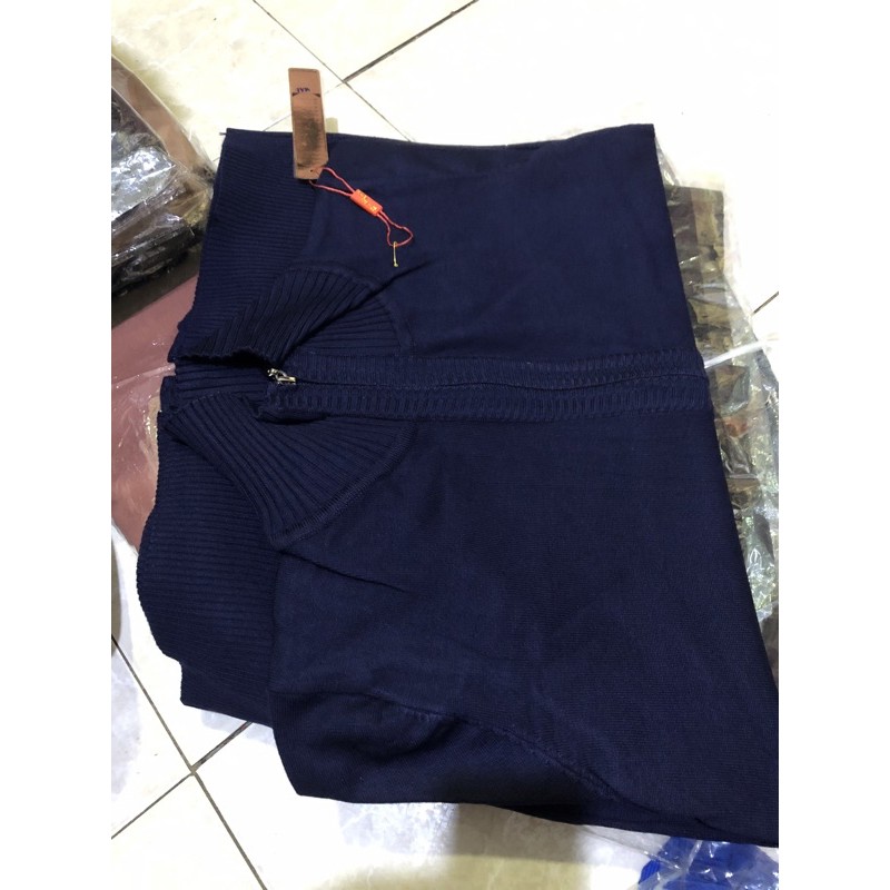 Áo khoác thun len trung niên hàng QC dây kéo | BigBuy360 - bigbuy360.vn