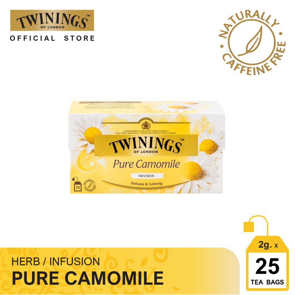 Trà Hoa Cúc La Mã - Trà Túi lọc Twinings Hương Hoa Cúc - Pure Camomile Tea