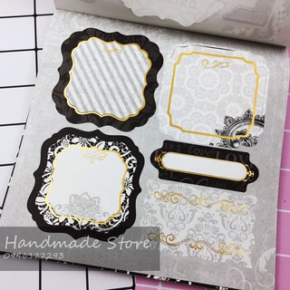Paper Pack 8*8 MS4 - Vật liệu làm Scrapbook