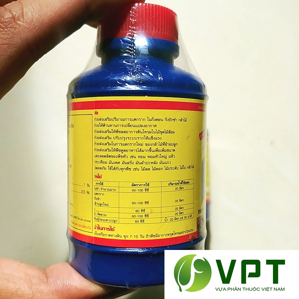 Vitamin B1 Xanh Thái Lan – Kích rễ, chống sốc cho cây Chai 100ml