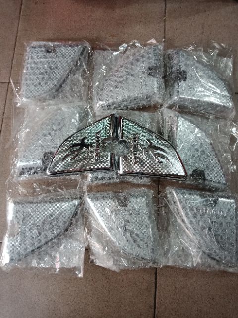 Cặp gác chân sau sh ý xi mạ rơm