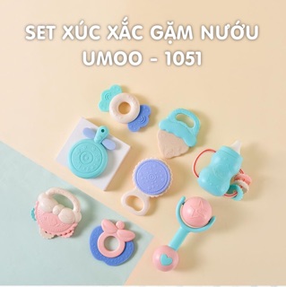 Set xúc xắc gặm nướu 8 món Umoo