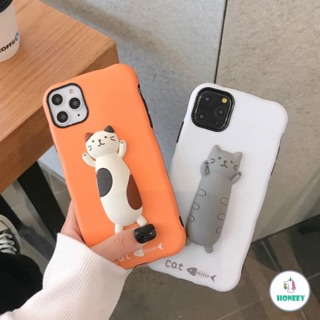 Ốp điện thoại hình Con mèo siêu kute/ Iphone 11 Pro Max XR Xs Max