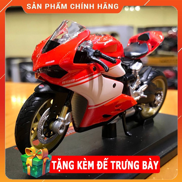 Xe Mô Hình 1:18- Ducati 1199 Superleggera