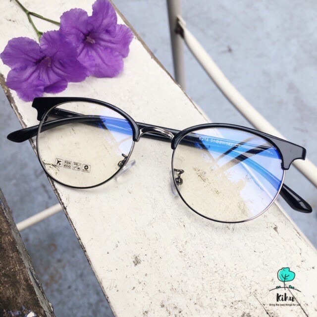 Mắt kính gọng tròn mảnh thời trang | BigBuy360 - bigbuy360.vn