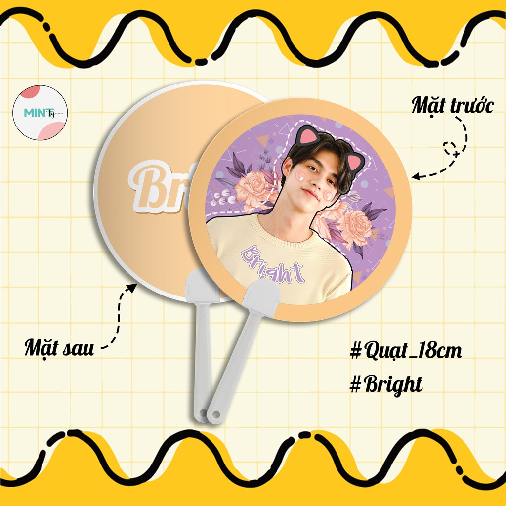 Quạt tròn BrightWin 18cm