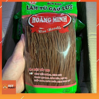 [100% Gạo Lứt] Bún gạo lứt Hoàng Minh đồ ăn thực dưỡng Eat Clean 250g
