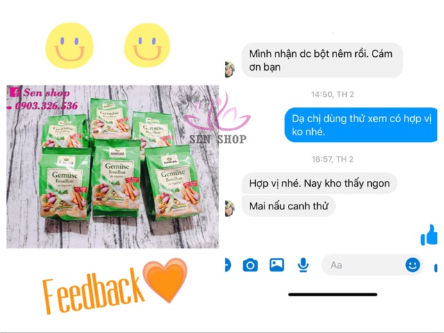 Hạt nêm hữu cơ Đức