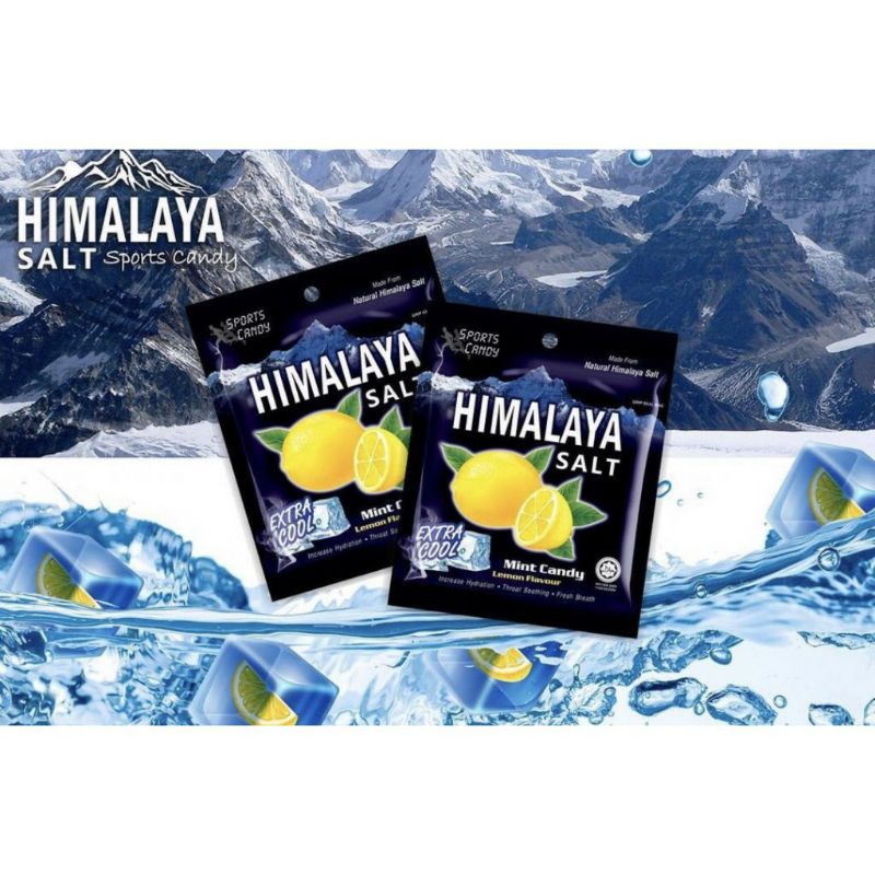 kẹo chanh muối bạc hà himalaya cực the mát