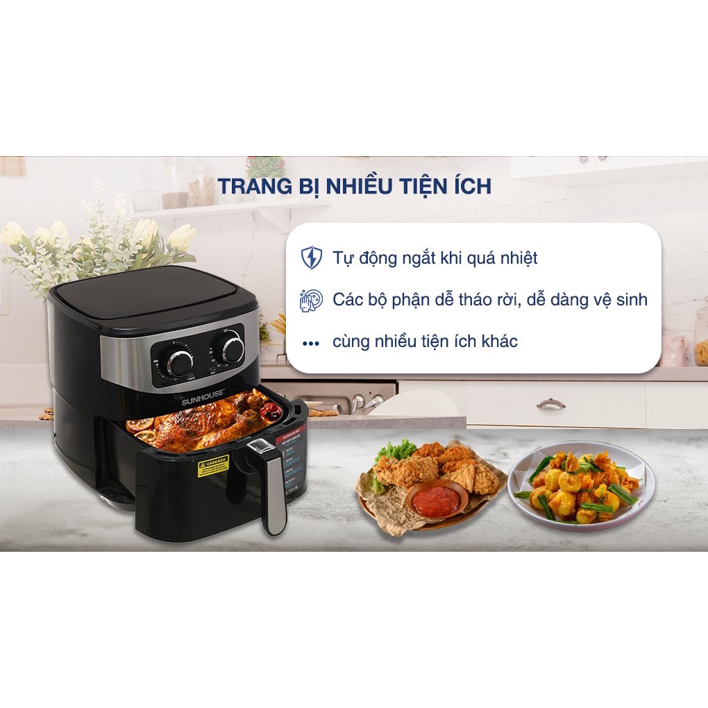 Nồi chiên không dầu Sunhouse SHD4062