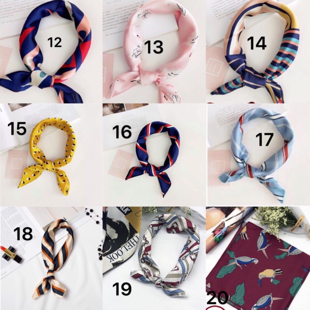 Khăn lụa quàng cổ nhã phương ( shop chụp thật đó nha)