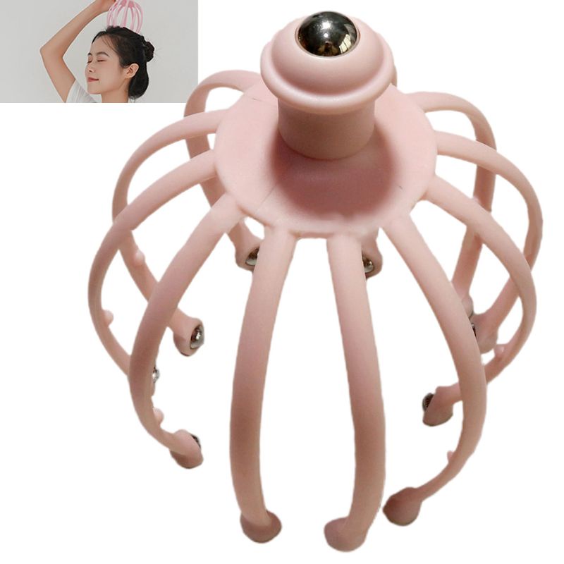 Dụng Cụ Mát Xa Đầu Thư Giãn Sâu Cho Tóc