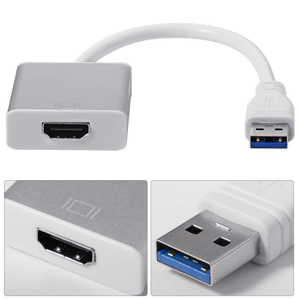 Đầu chuyển đổi USB 3.0 to HDMI hỗ trợ full HD 1080p/2K