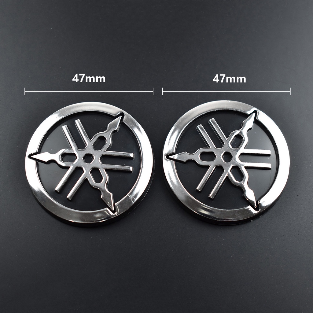 Miếng Dán logo abs 25mm / 47 / mm Trang Trí Xe Mô Tô yamaha