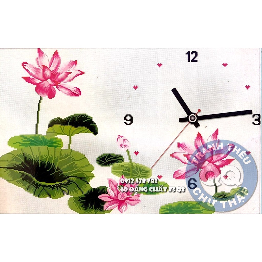 Tranh Hoa Sen Dán Tường 66
