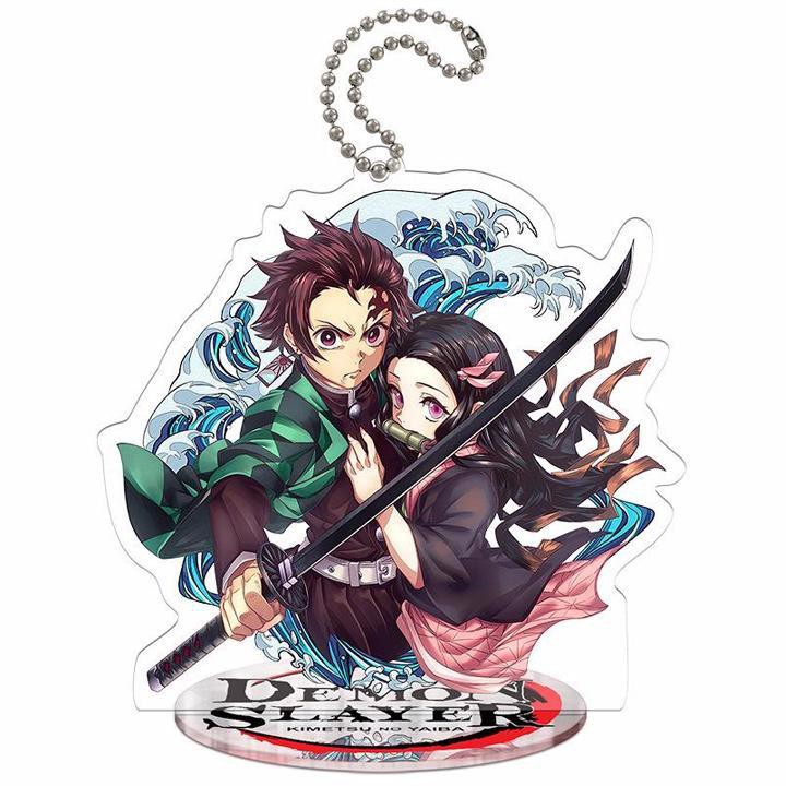 Mô hình nhân vật mica standee Kimetsu no Yaiba Thanh Gươm Diệt Quỷ in hình anime chibi trang trí trưng bày