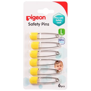 Kim băng lớn 6 cái / vỉ Pigeon Nhật Bản (PH10001)