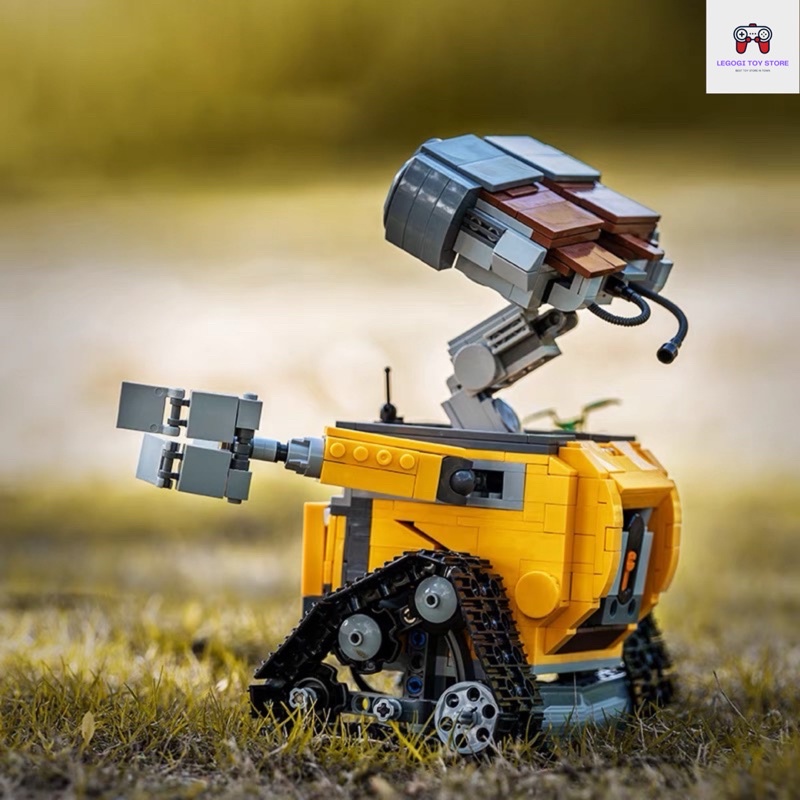 Đồ chơi lắp ghép Legogi WALL E ROBOT BIẾT YÊU nhân vật hoạt hình mô hình trang trí trưng bày quà tặng sinh nhật