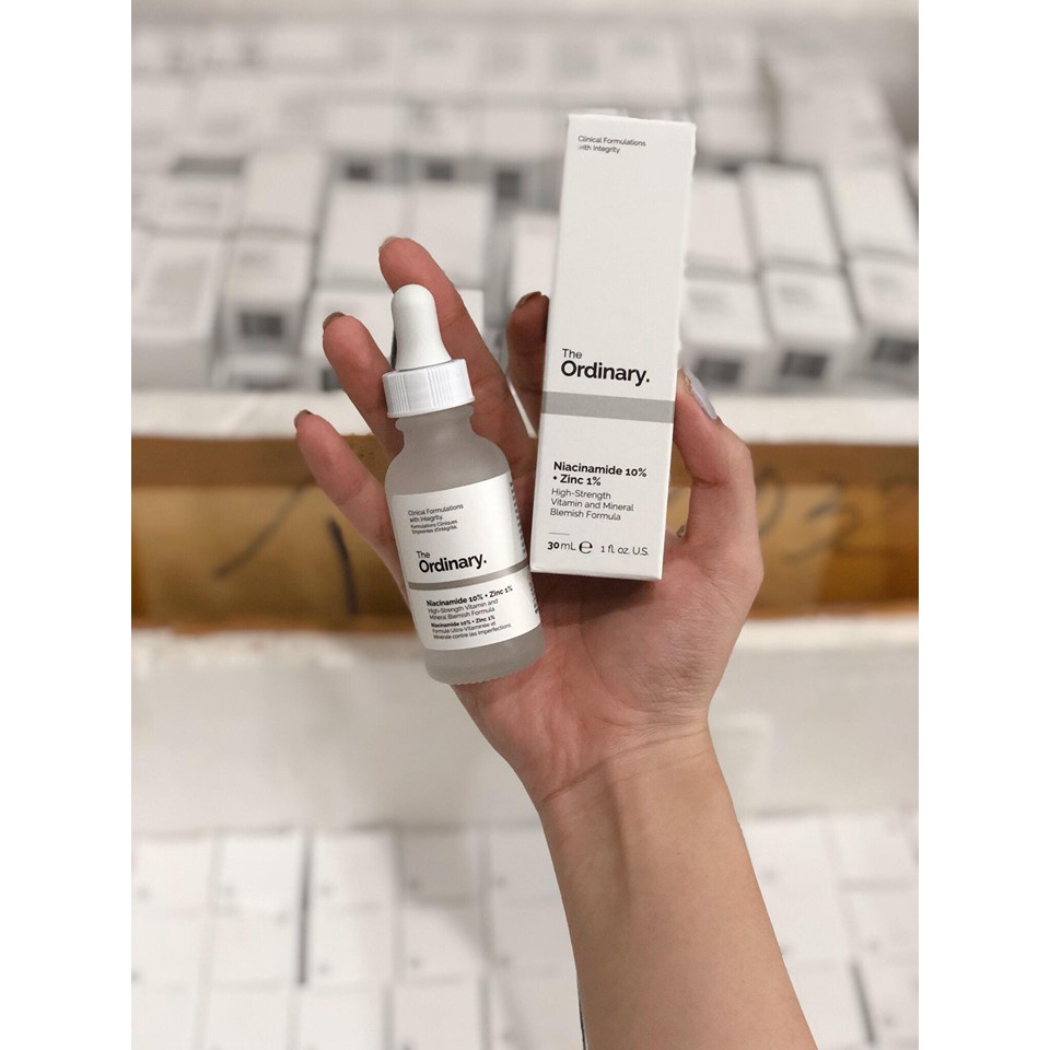 TINH CHẤT GIẢM MỤN THÂM THE ORDINARY NIACINAMIDE 10% + ZINC 1%