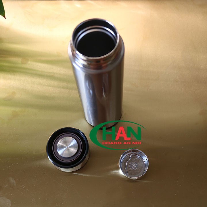 Bình giữ nhiệt nóng lạnh 500ml chất liệu inox 304 cao cấp - Bình nước thể thao nhiều màu