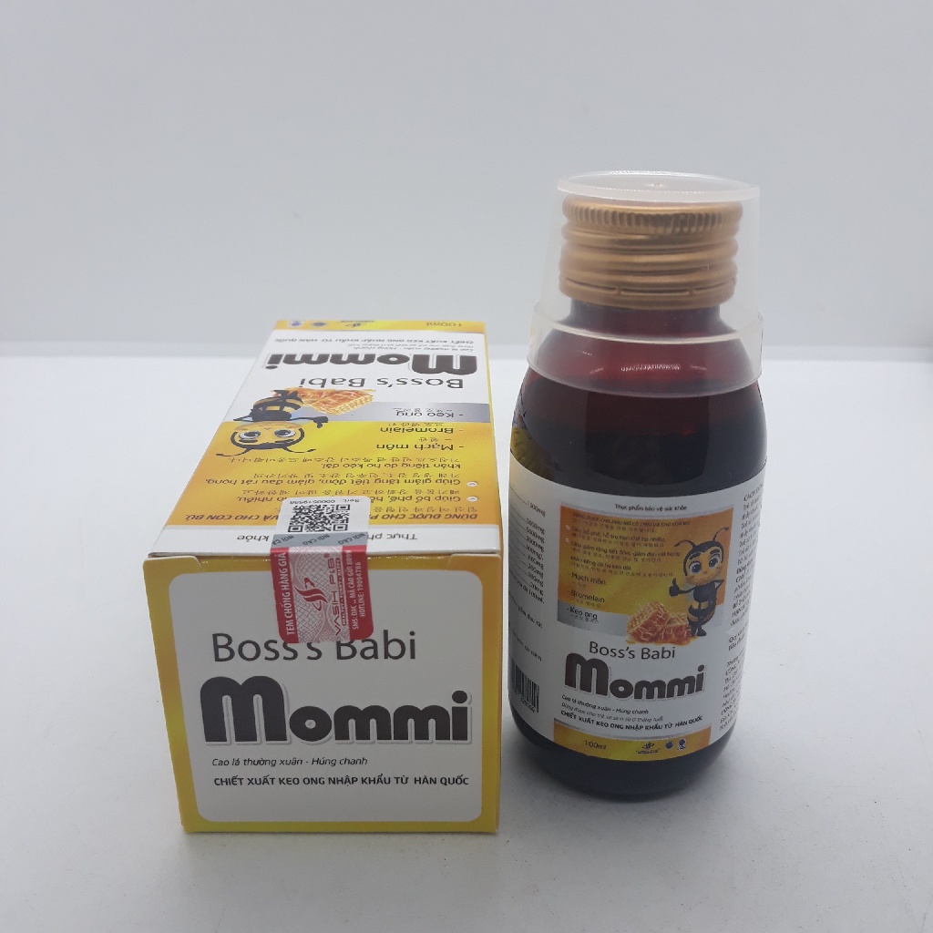 BOSS'S BABI MOMMI SIRO KEO ONG NHẬP KHẨU HÀN QUỐC LỌ 100ML