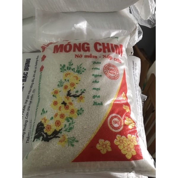 (Nở xốp) 10kg gạo móng chim Nở mềm xốp cơm