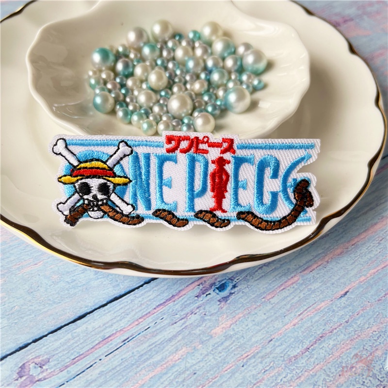♥ Miếng Dán Ủi Hình Nhân Vật Trong One Piece ♥ 1 Sticker Ủi Thêu Hình Anime